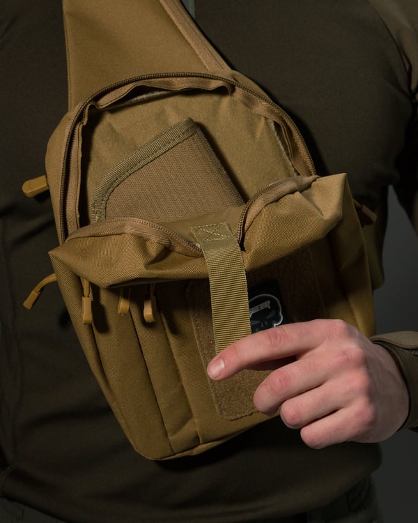 Месенджер BEZET Holster пісочний