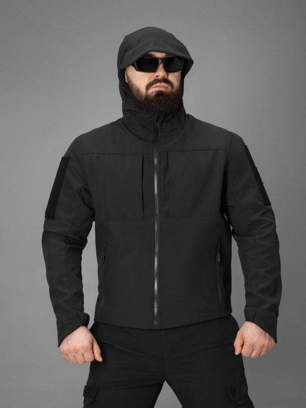 Куртка Softshell BEZET Falcon чорний