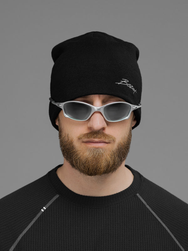 Шапка в'язана BEZET Minimalist чорний