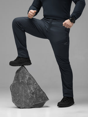Штани карго тактичні Softshell BEZET Techwear синій