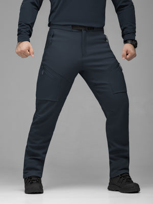 Штани карго тактичні Softshell BEZET Techwear синій