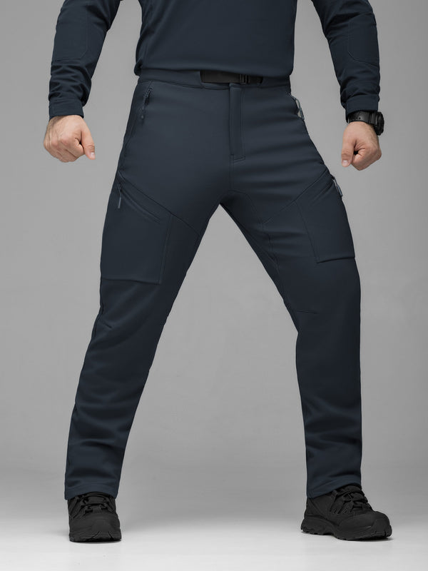 Штани карго тактичні Softshell BEZET Techwear синій