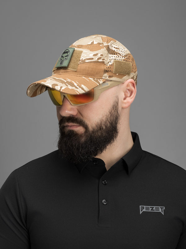 Бейсболка BEZET Forward desert tiger stripe