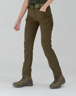 Жіночі штани карго тактичні BEZET Байрактар хакі