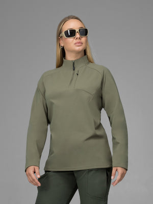 Кофта BEZET жіноча Active хакі