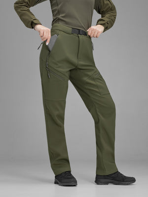 Штани карго тактичні жіночі Softshell BEZET Techwear хакі