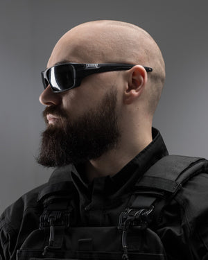 Окуляри тактичні BEZET Shadow чорний