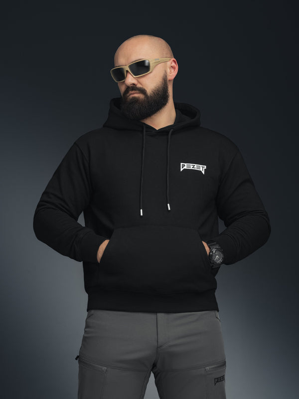 Худі BEZET Skull чорний