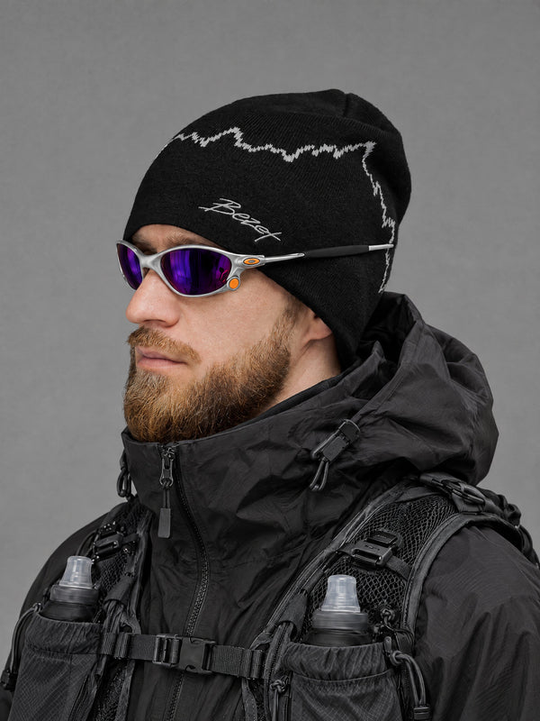 Шапка в'язана BEZET Alpine чорний