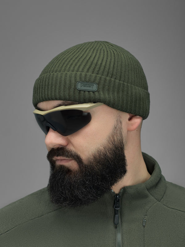 Шапка в'язана BEZET Patrol хакі