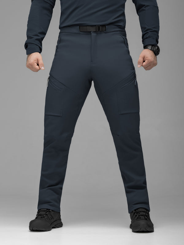 Штани карго тактичні Softshell BEZET Techwear синій
