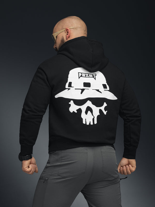 Худі BEZET Skull чорний