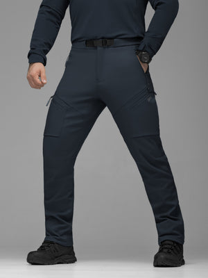 Штани карго тактичні Softshell BEZET Techwear синій