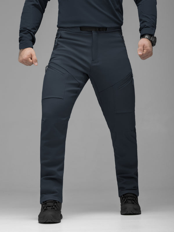 Штани карго тактичні Softshell BEZET Techwear синій