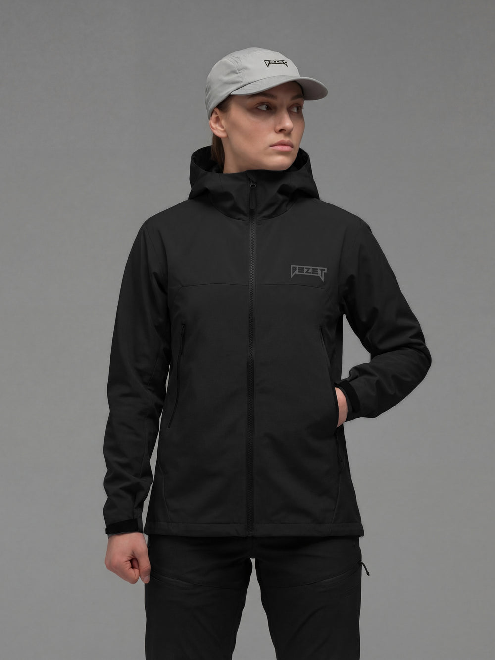 Куртка жіноча вітрівка BEZET WindBreaker чорний