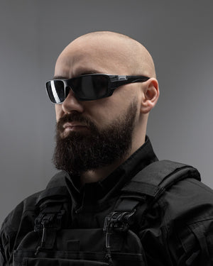 Окуляри тактичні BEZET Shadow чорний
