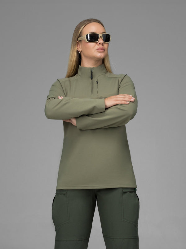 Кофта BEZET жіноча Active хакі