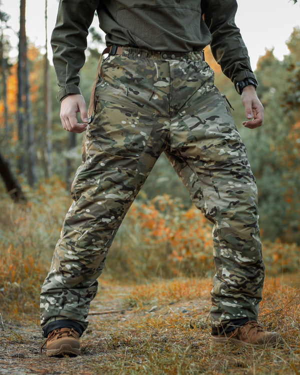 Штани тактичні теплі BEZET PolarGuard мультикам