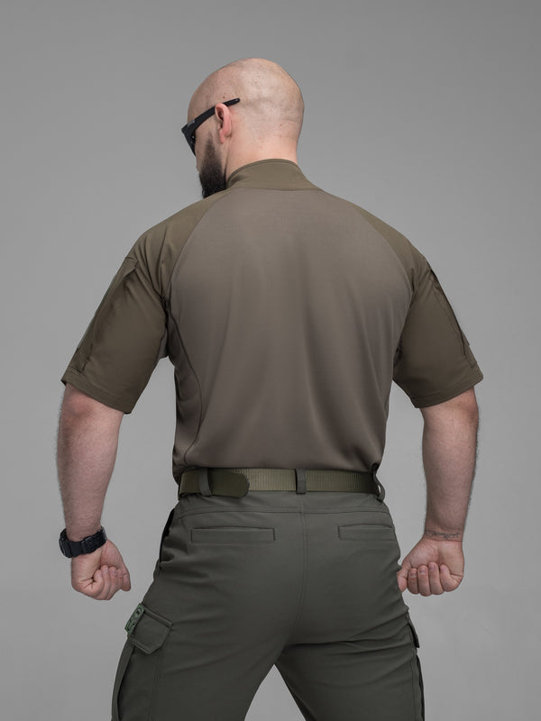 Футболка тактична бойова BEZET Combat хакі