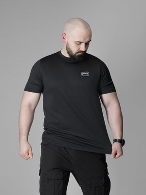 Футболка швидкосохнуча тактична BEZET Basic чорний