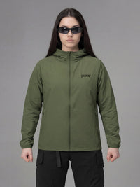 Куртка вітрівка жіноча BEZET Solguard UV 100 хакi