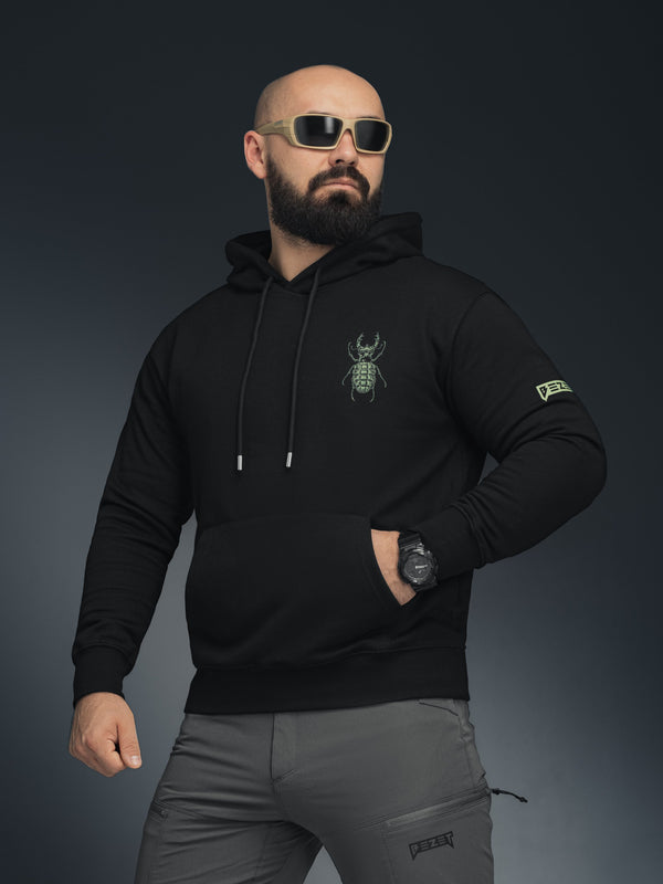 Худі BEZET Scarab Ops чорний