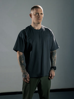 Футболка BEZET RISK SQUAD темний сірий
