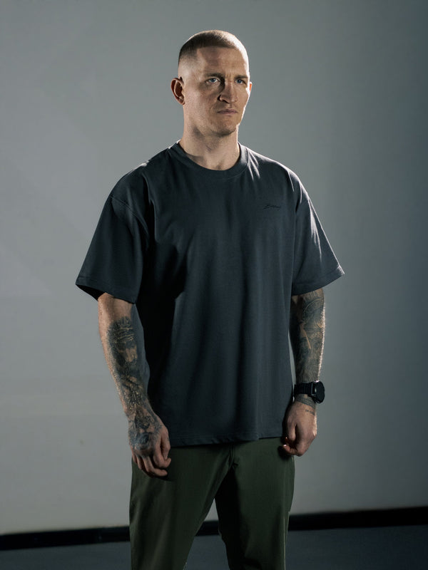Футболка BEZET RISK SQUAD темний сірий