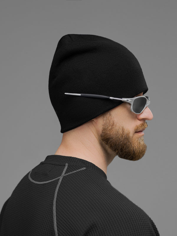 Шапка в'язана BEZET Minimalist чорний