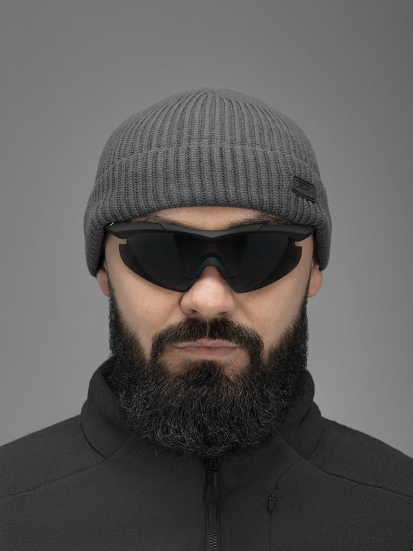 Шапка в'язана BEZET Patrol сірий