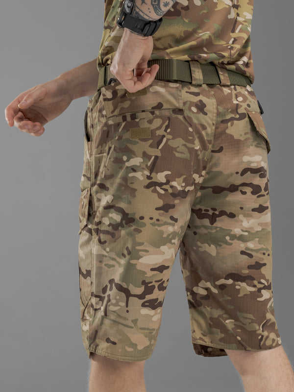 Шорти карго тактичні BEZET Military мультикам
