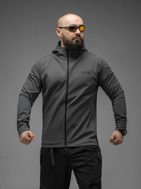 Куртка вітрівка BEZET Apex сірий