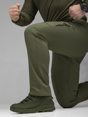 Штани карго тактичні Softshell BEZET Techwear хакі