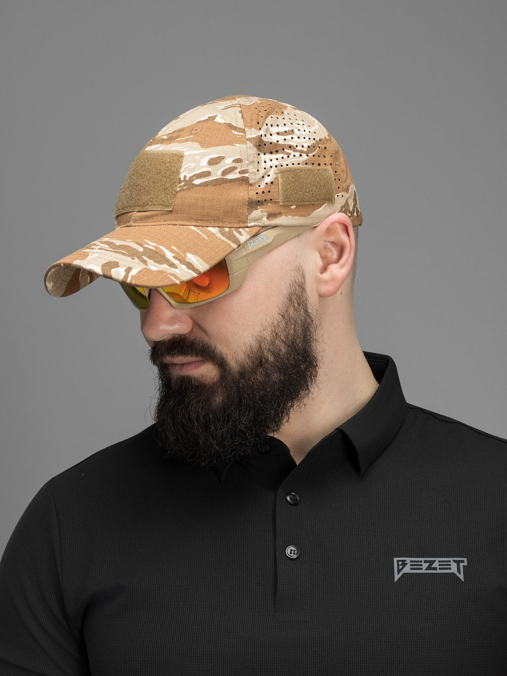 Бейсболка BEZET Forward desert tiger stripe