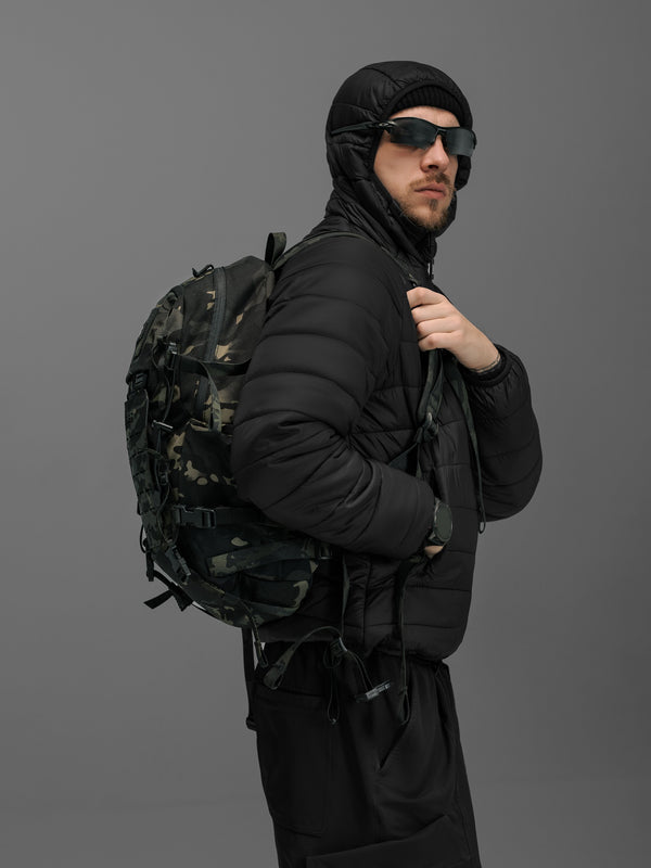 Рюкзак BEZET Range чорний мультикам