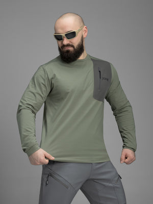 Кофта BEZET ActiveFlex хакі
