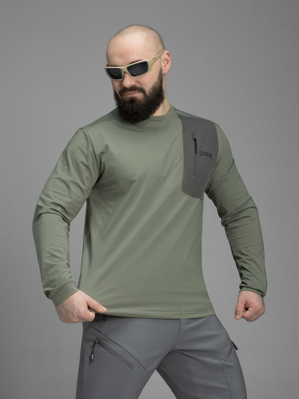 Кофта BEZET ActiveFlex хакі