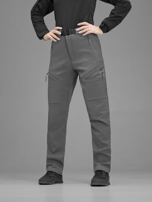 Штани карго тактичні жіночі Softshell BEZET Techwear сірий