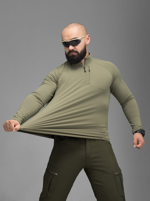 Кофта BEZET Active хакі