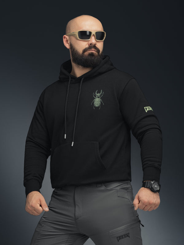 Худі BEZET Scarab Ops чорний