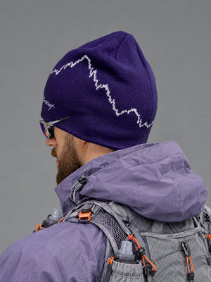 Шапка в'язана BEZET Alpine фіолетовий