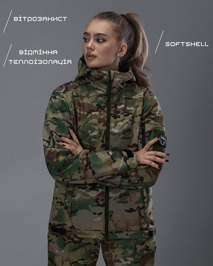 Куртка Softshell BEZET Робокоп 2.0 мультикам
