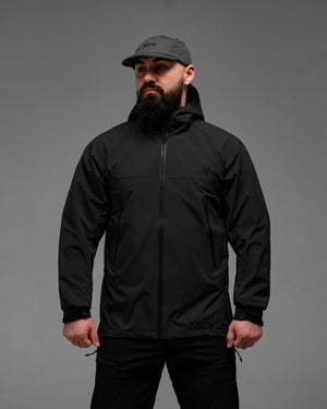 Куртка вітрівка BEZET WindBreaker чорний