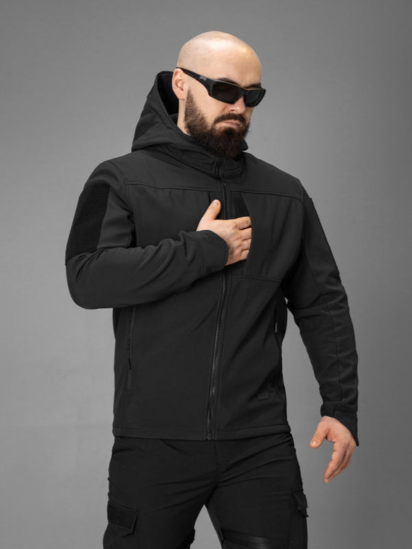 Куртка Softshell BEZET Falcon чорний