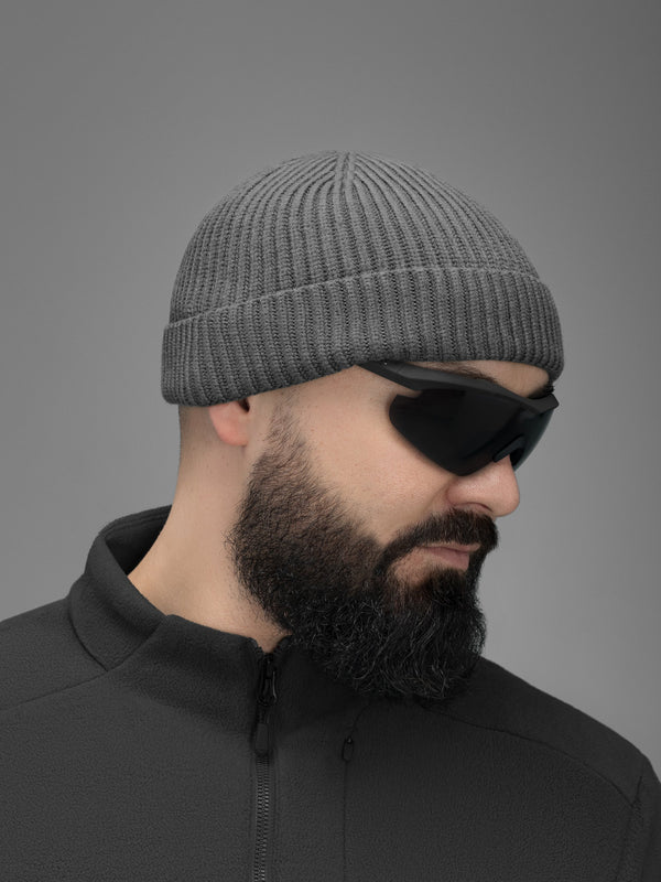 Шапка в'язана BEZET Patrol сірий