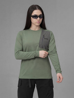 Кофта жіноча BEZET ActiveFlex хакі