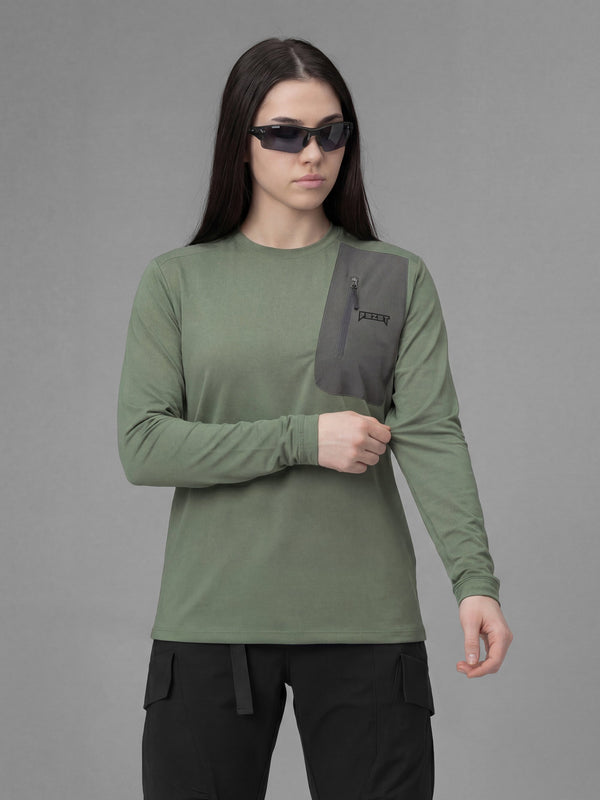 Кофта жіноча BEZET ActiveFlex хакі