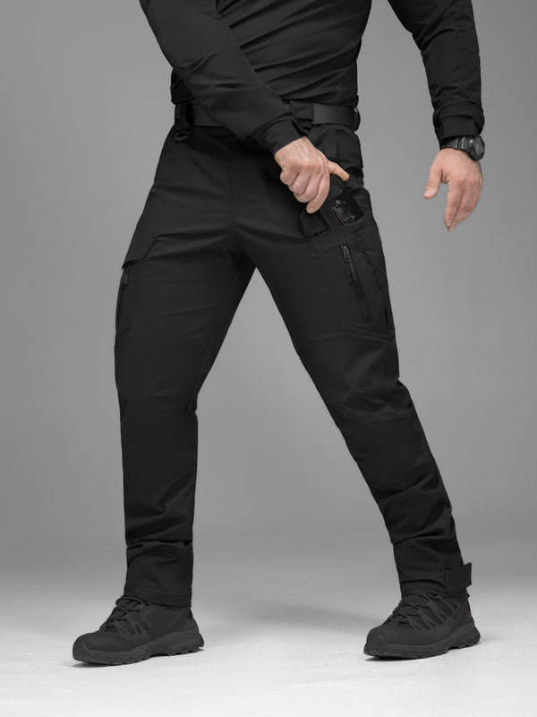 Штани карго тактичні BEZET Onyx чорний