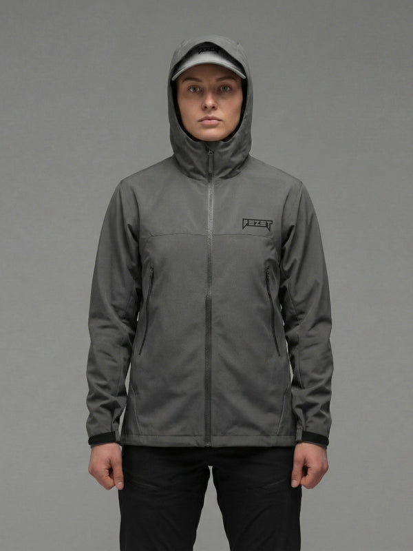 Куртка жіноча вітрівка BEZET WindBreaker сірий