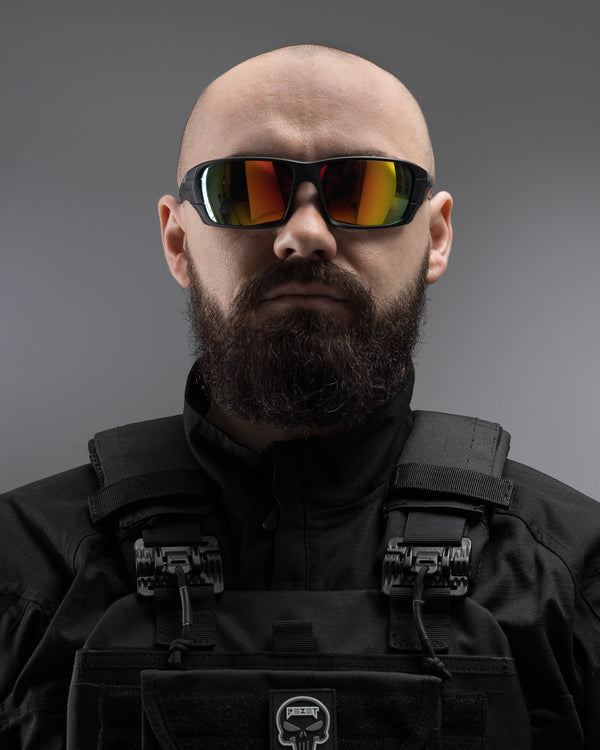 Окуляри тактичні BEZET Shadow чорний
